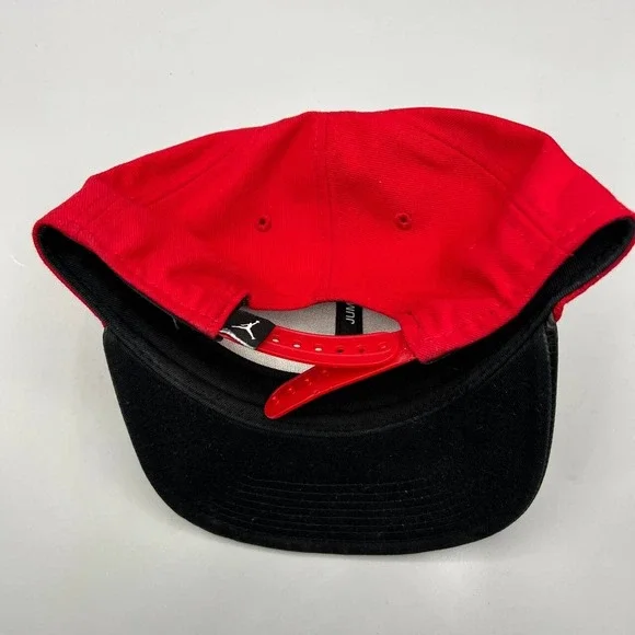 Air Jordan Hat Men Red Black Jumpman‎ Bred Wings Snap Back Cap